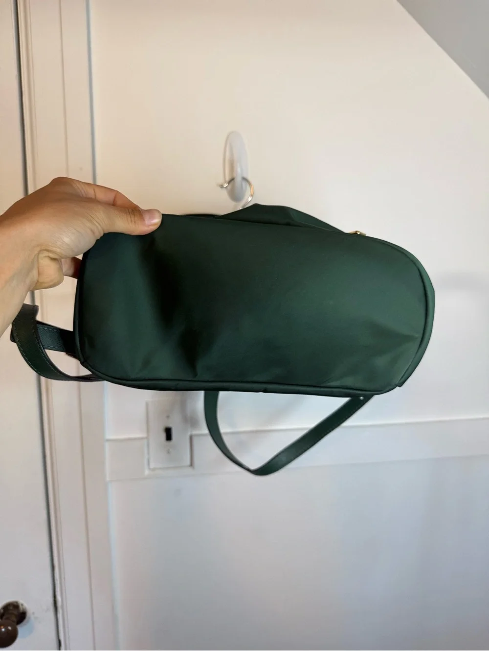 Michael Michael Kors Forest Green Nylon Backpack